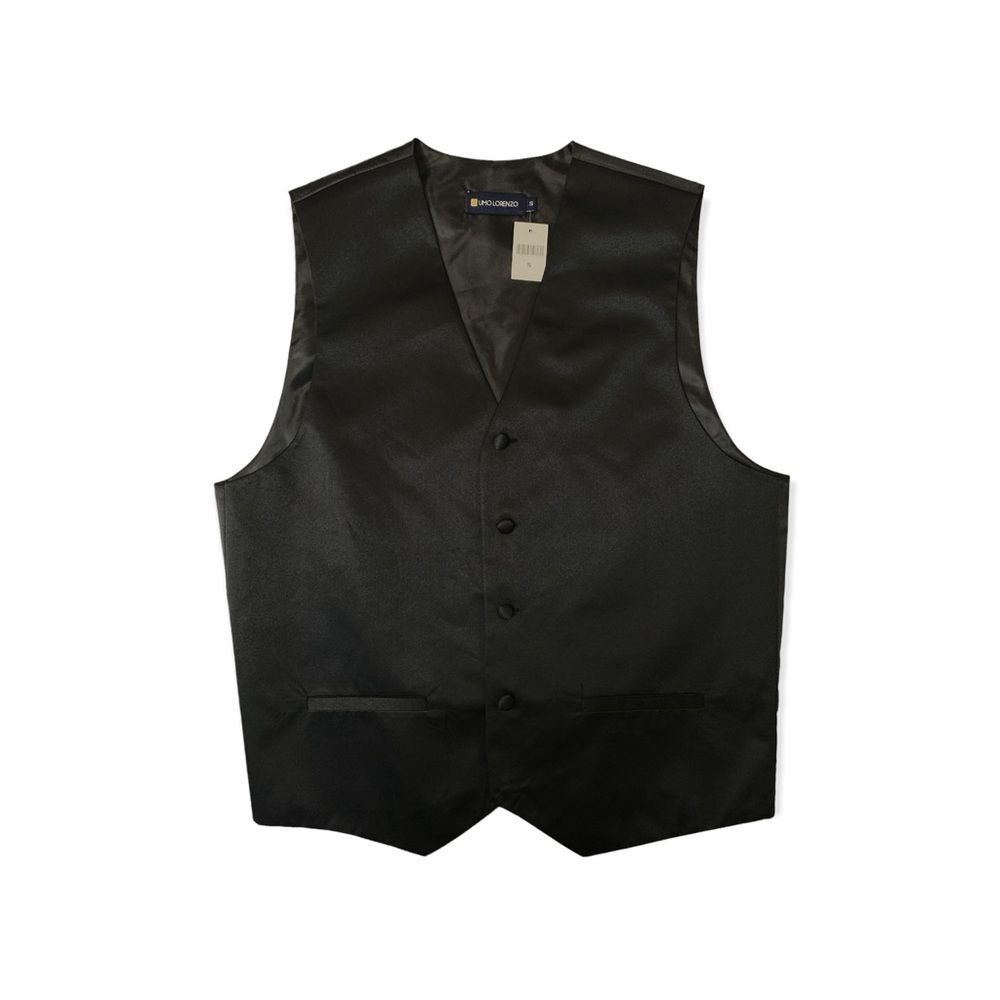 Mens Formal Black Vest